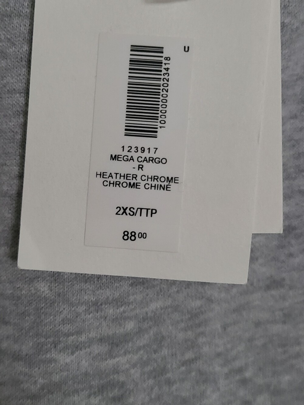 Aritzia Sweatfleece MEGA FIT Cargo Joggers XXS - Picture 5 of 5